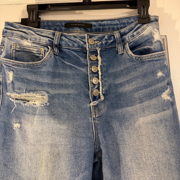 Flying monkey High Rise Flare Stretch Jean Sz 29 NWT - Picture 3 of 7